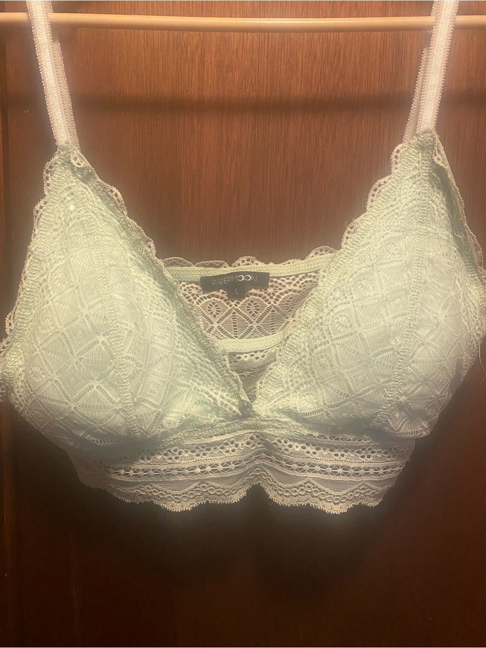 Papermoon Mint Lace Bralette - Picture 2 of 4